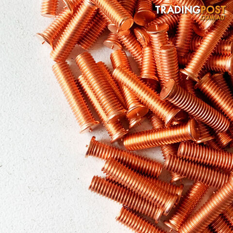 Mild Steel Stud M8 X 25mm Capacitor Discharge Stud Pkt :200 MSCD825 - photo 2 of 7