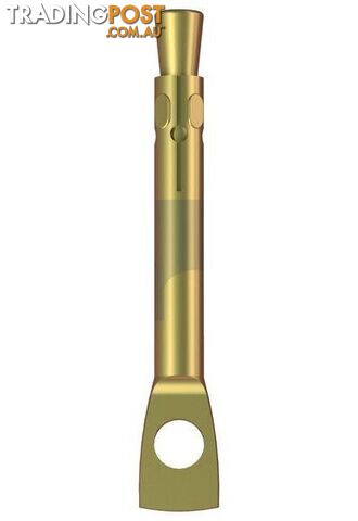 M6 X 60mm Zinc Yellow Passivate Finish Tie Wire Suspension Anchor Hobson...
