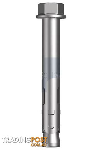 Mechanical Galvanised Finish Tygabolt (Sleeve Anchor) Carbon Steel Metric...