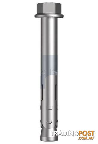 Mechanical Galvanised Finish Tygabolt (Sleeve Anchor) Carbon Steel Metric...