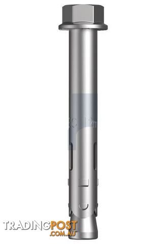 Mechanical Galvanised Finish Tygabolt (Sleeve Anchor) Carbon Steel Metric...
