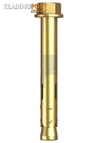 Zinc Yellow Passivate Finish Tygabolt (Sleeve Anchor) Carbon Steel Metric...