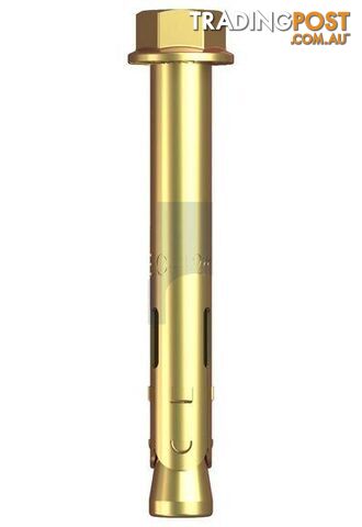 Zinc Yellow Passivate Finish Tygabolt (Sleeve Anchor) Carbon Steel Metric...