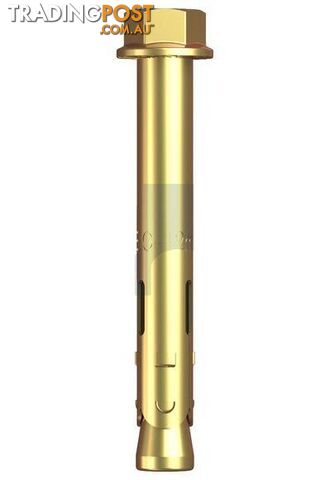 Zinc Yellow Passivate Finish Tygabolt (Sleeve Anchor) Carbon Steel Metric...