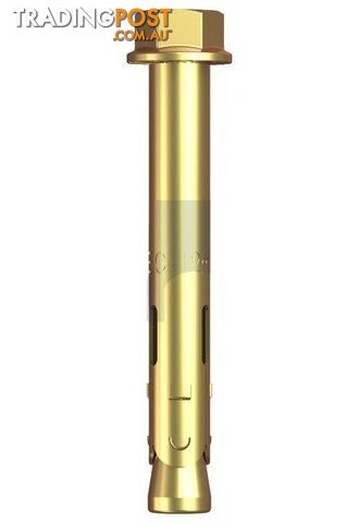 Zinc Yellow Passivate Finish Tygabolt (Sleeve Anchor) Carbon Steel Metric...
