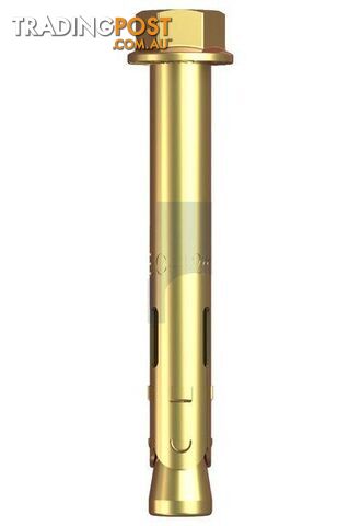 Zinc Yellow Passivate Finish Tygabolt (Sleeve Anchor) Carbon Steel Metric...