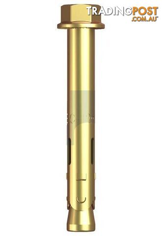 Zinc Yellow Passivate Finish Tygabolt (Sleeve Anchor) Carbon Steel Metric...