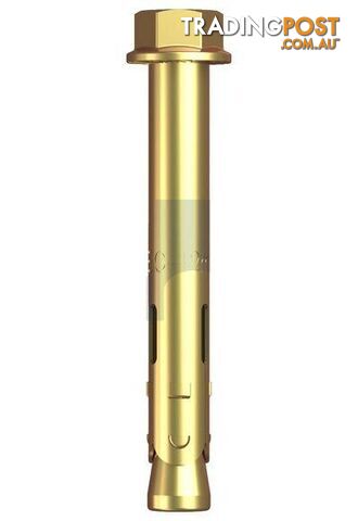 Zinc Yellow Passivate Finish Tygabolt (Sleeve Anchor) Carbon Steel Metric...
