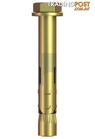 Zinc Yellow Passivate Finish Tygabolt (Flush Sleeve Anchor) Class 8.8 Metric...