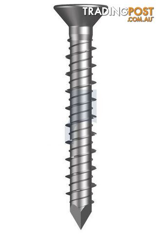 R1000 Hours Protective Coat Finish TX-Con Screw Anchor CSK Phillips Concrete...