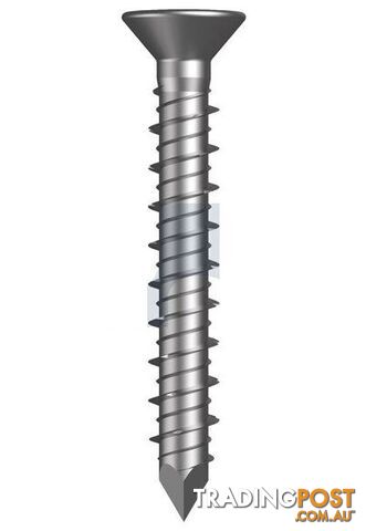 R1000 Hours Protective Coat Finish TX-Con Screw Anchor CSK Phillips Concrete...