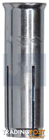 Zinc Plated (RoHS Compliant) Finish ESAK (ES) Drop-In Anchor With Collar Metric...