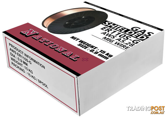 0.9mm 15Kgs Spool Gas-Shielded AWS A5.28 ER 110S-G Welding Wire 110S-G09