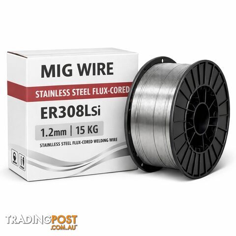 MIG Wire Stainless Steel Flux-Cored ER308LSi 1.2mm 15 Kg MW30812FC300
