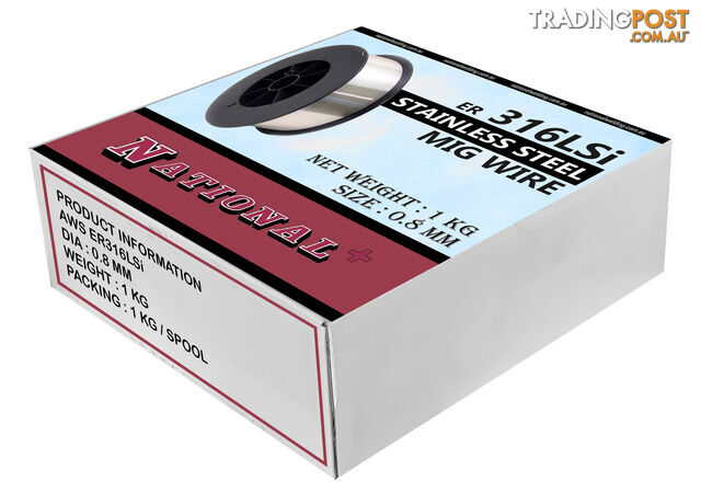 Stainless Steel MIG Wire 316Lsi 0.8mm 1kg MW31608100