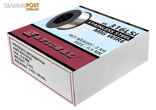 MIG Wire 316LSi 0.9mm 5kg Stainless Steel MW31609200