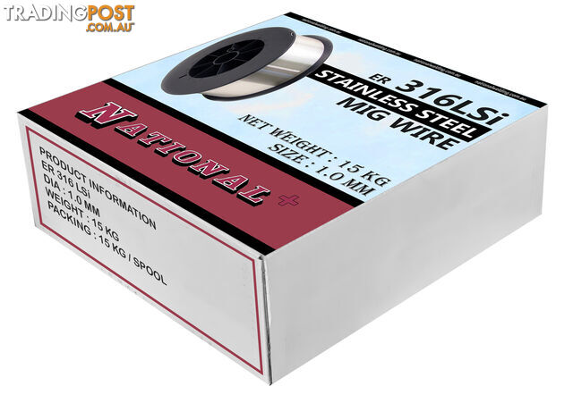 Mig Wire 316LSI 0.9m 15kg Stainless Steel MW31610300
