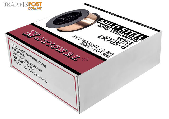 0.6mm 5kg ER70S-6 Mild Steel MIG Welding Wire MW70S606200