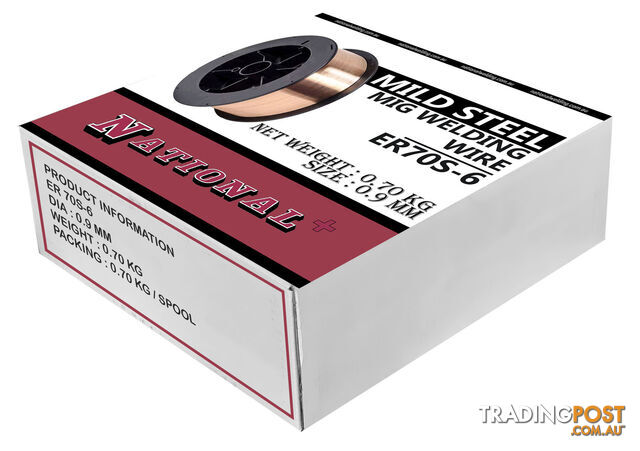 0.9mm 0.70 kg ER70S-6 Mild Steel MIG Welding Wire MW70S609100