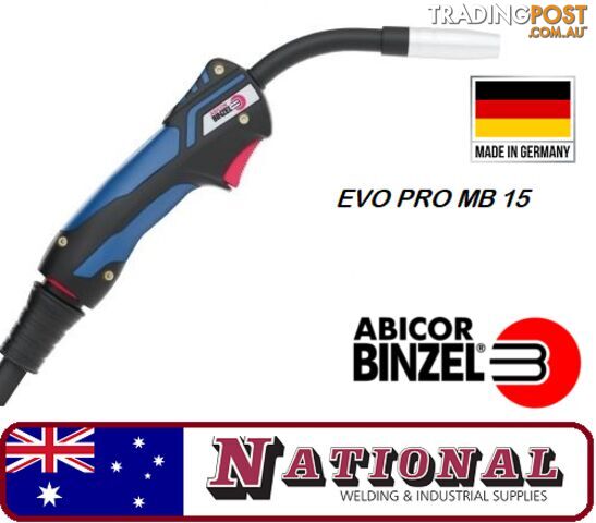 Binzel MB15 EVO Pro MIG Welding Torch 4 Meters 002.0713.1