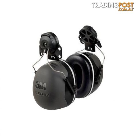 X5 Peltor Helmet Mounted Earmuffs Ear Muffs Hard Hat Cap Mount Class 5 MX5P3EG...