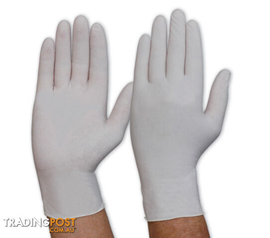 Disposable Latex Powered Gloves Pro Choice MDL Box Of 100