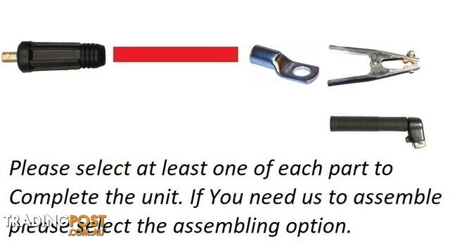 Make your own welding lead set