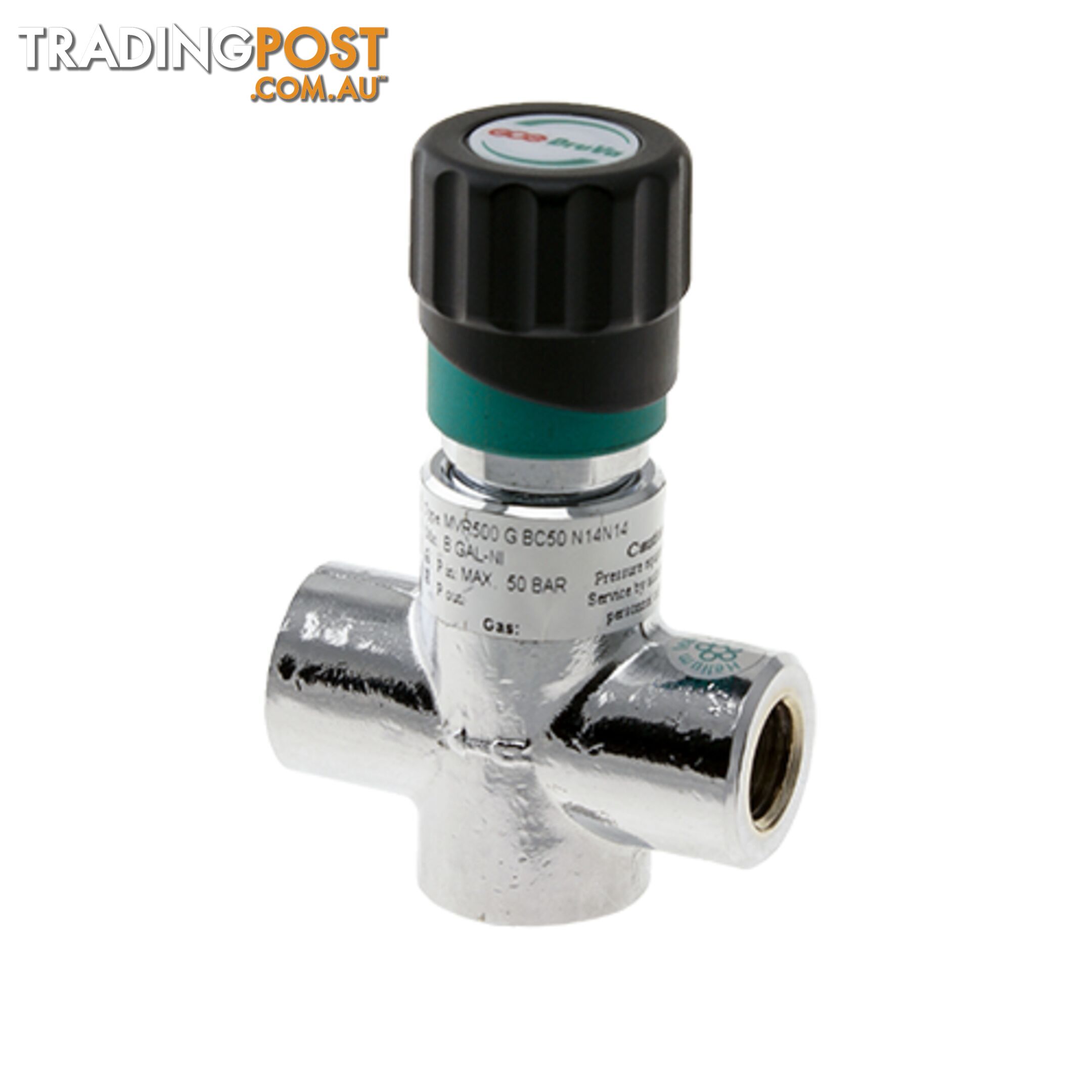 DruVa Diaphragm Regulating Valve Chrome Plated Straight MWP: 5,000 kPa