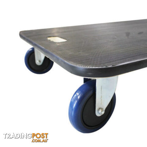 Furniture Dollie 450Ã300 mm Rubber Deck SKR005