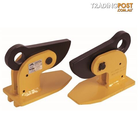 Horizontal Plate Clamp 1.5T 50mm Jaw Opening Beaver 250150A Pair : 2
