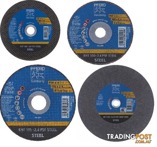 Flat Cut-Off Wheel Steelox Flat Type EHT 230-1,9 SGP Pferd 61328702 Each