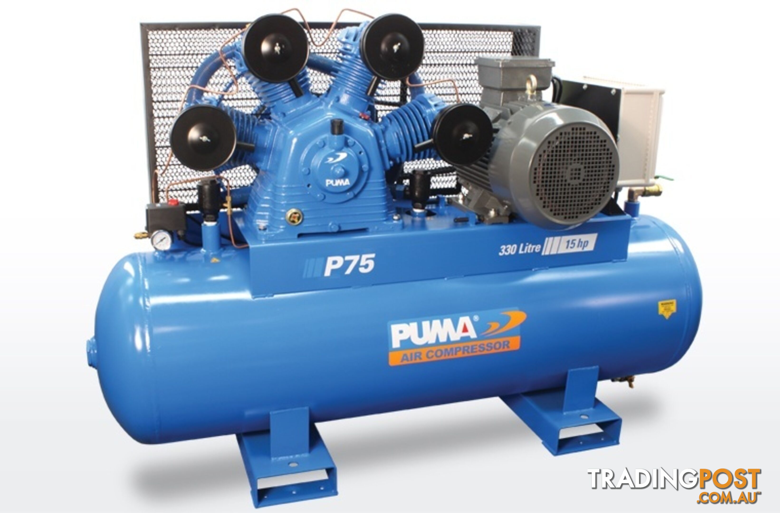 Air Compressor Dependable Performance 330 Litres Puma PU P75 415V