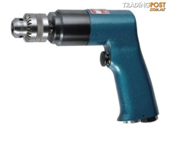 Straight Air Drill Npk 6.5mm 3/8 Unf c/w 6.5mm Chuck ITM NPK-NRD6PB(T)