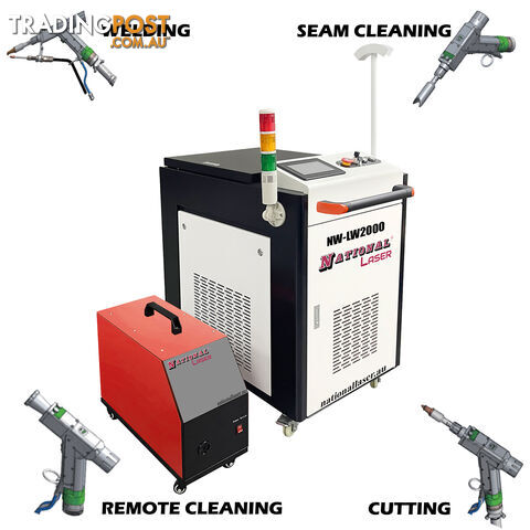 Laser Welding Machine 4in1 HandHeld Fiber Laser 2000W NW-LW2000