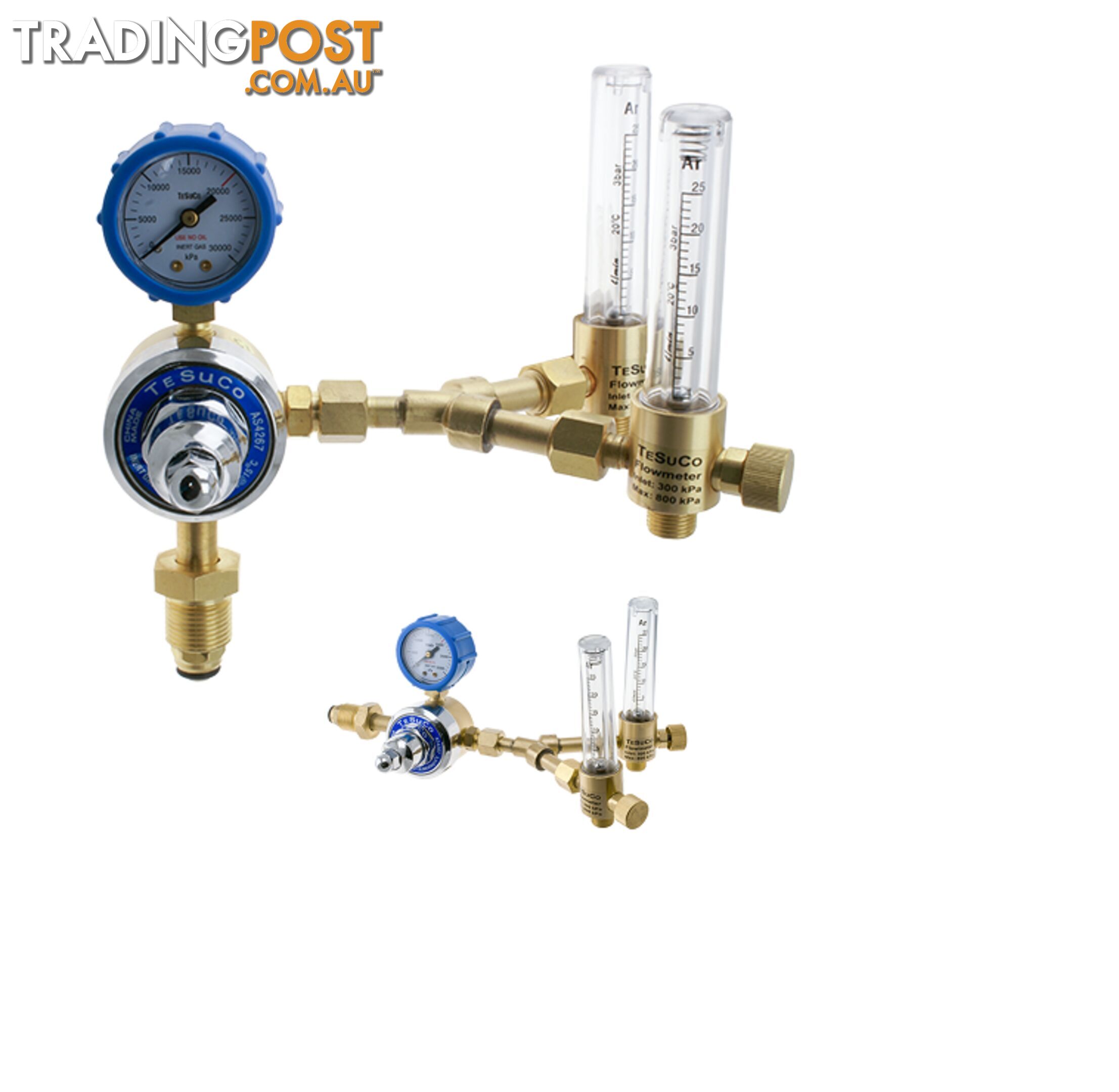 Regulator 1 Stage Side Entry Argon Type 10 Tesuco RG1SARHS25