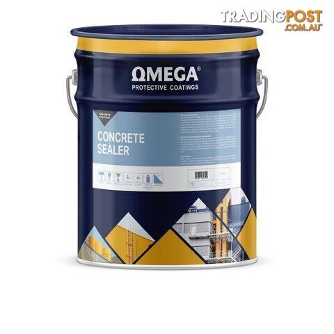 Solvent Based Clear Concrete Sealer 20L Omega O-ICC20L