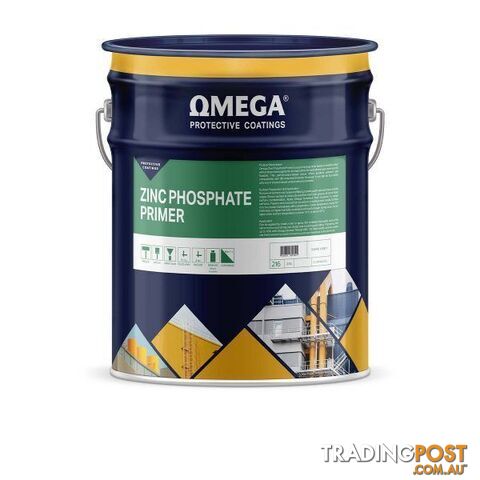 Zinc Phosphate Primer Dark Grey 1L Omega O-ZPPDG1L