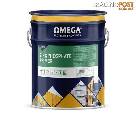 Zinc Phosphate Primer Light Grey 1L Omega O-ZPPLG1L