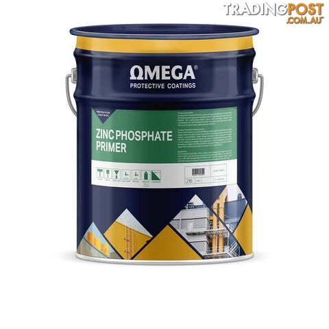 Zinc Phosphate Primer White 4L Omega O-ZPPW4L