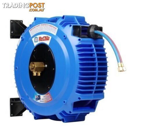 Oxygen and Acetylene Twin Hose Reel 8m Recoila OA68