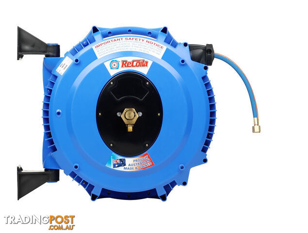 Oxygen And Propane Twin Hose Reel 15 Metres ID 6mm Including Hose Recoila OP615