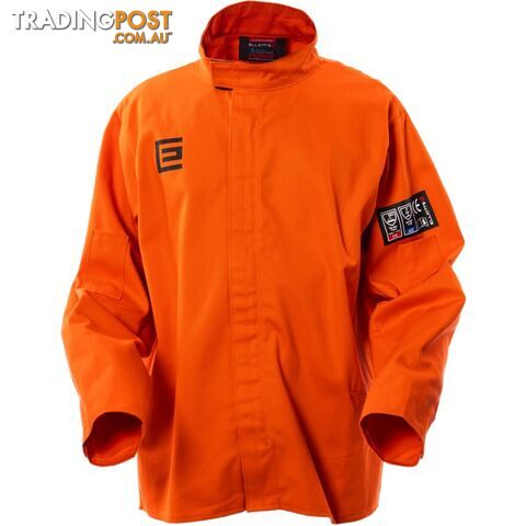 High Visibility Orange Welding Jacket Size LRG Elliotts OPWJ30L