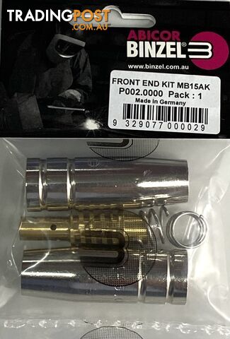 Front End Kit For MB15 MIG Gun MB15AK Binzel P002.0000
