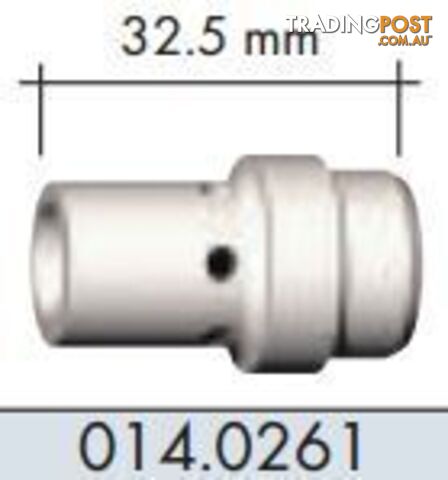 Gas Diffuser For MB36 MIG Torch Binzel P014.0261 Pkt : 2