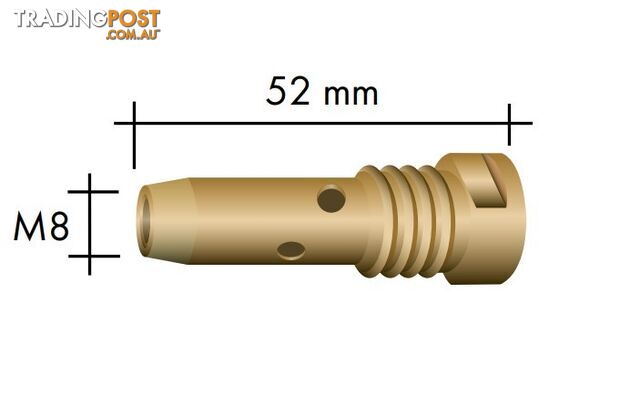 Abimig 355 M8 Tip Holder Binzel P014.D745- Pkt:2