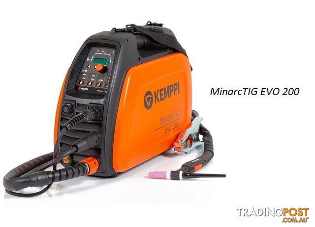 200A Minarc TIG Evo TIG/MMA Welder Pack With 8m TIG Torch (61009200AU + TX225G8)...