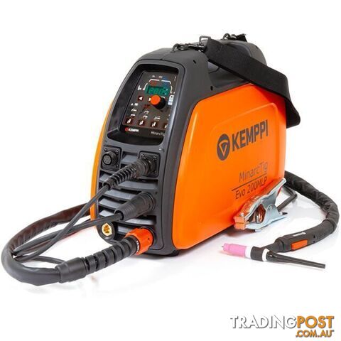 MinarcTIG EVO 200MLP TIG/MMA Welder Pack with 8m TIG Torch (61009200MLPAU +...