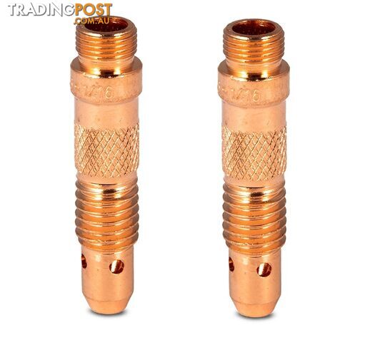Tig Torch Collet Body 3.2mm For 17/18/26 Torch Unimig P10N28 Pack Of 2