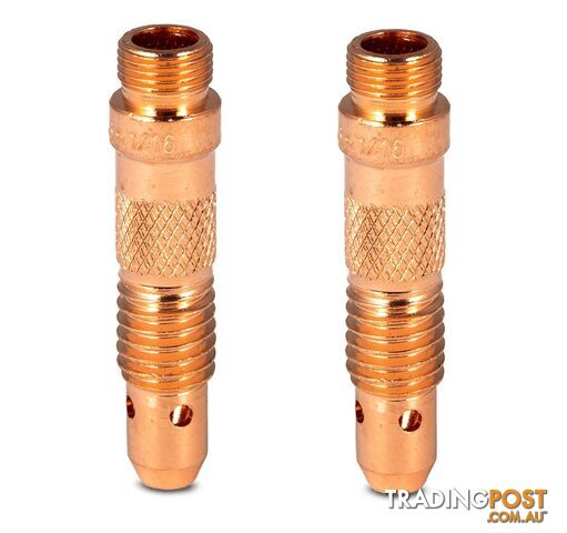 Tig Torch Collet 2.4mm For 17/18/26 Torch Unimig P10N32 Pack Of 2