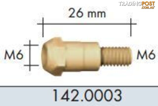 Tip Holder For MB 24 Torches Binzel P142.0003 Pkt : 2